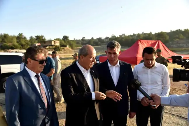 KKTC'nin Yeşilırmak köyünde çıkan yangın kontrol altına alındı