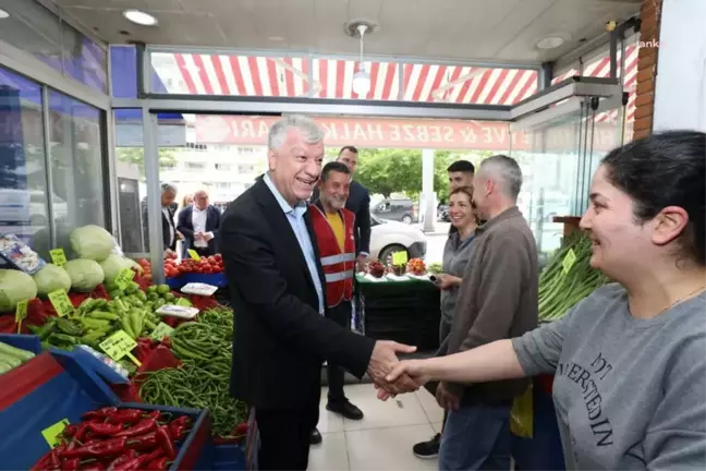 Narlıdere Belediye Başkanı Ali Engin, Vatandaşlarla Buluşmaya Devam Ediyor