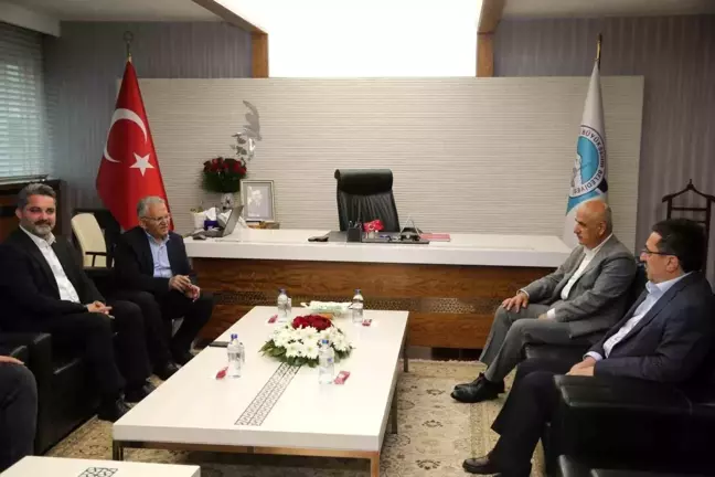 Bakan Kirişci'den Başkan Büyükkılıç'a Ziyaret
