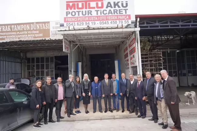 CHP Bilecik Milletvekili Yaşar Tüzün Küçük Sanayi esnafını ziyaret etti