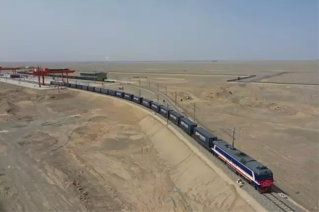 Çin'in Gansu Eyaleti'nin Kuşak ve Yol Ülkeleri ile Ticaret Hacmi Arttı
