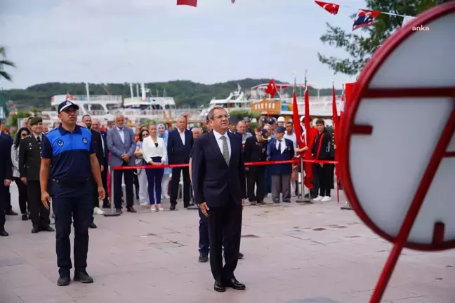 Ayvalık'ta Milli Mücadele'nin ilk kurşunu anıldı