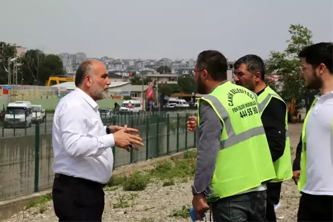 Canik Belediyesi, ilçeye yeni parklar ve yollar kazandırıyor