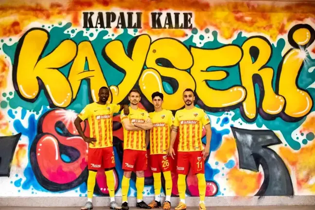 Yukatel Kayserispor'un 2023-2024 Sezonu Forması Görücüye Çıktı