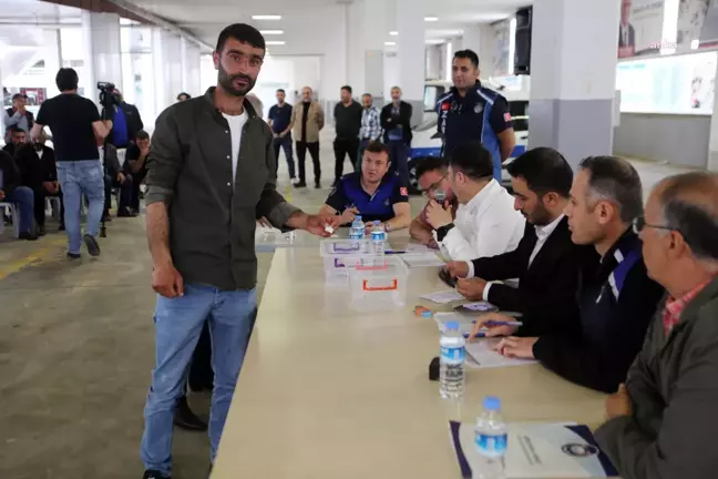 Yenimahalle'de Kurban Satış Alanı İçin Çadır Yerleri Kura İle Belirlendi