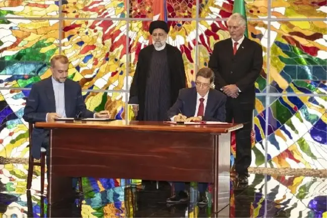 İran Devlet Başkanı Reisi, Küba'da 6 işbirliği anlaşması imzaladı