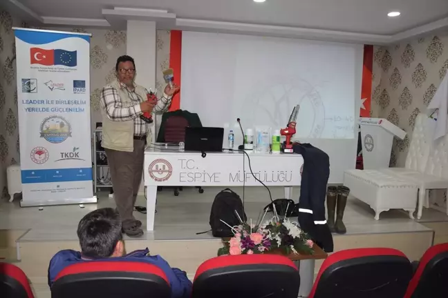 Giresun Espiye'de İyi Tarım Uygulamaları Eğitim Semineri düzenlendi