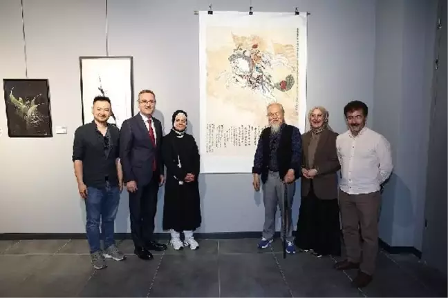 Başakşehir'de 'Yazıyorum' sergisi açıldı