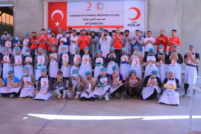 Türk Kızılayı, Afganistan'da 5 Bin Muhtaç Aileye Kurban Et Dağıttı