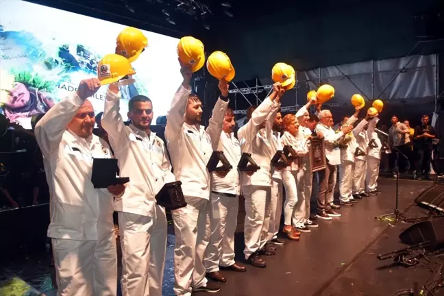 Zonguldak'ta maden işçilerine ödül