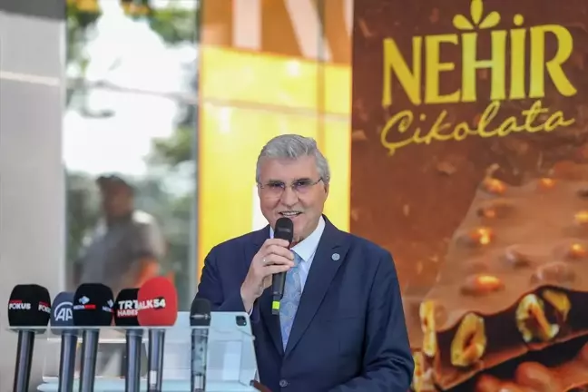 Sakarya Büyükşehir Belediyesi Nehir Çikolata'nın açılışını gerçekleştirdi
