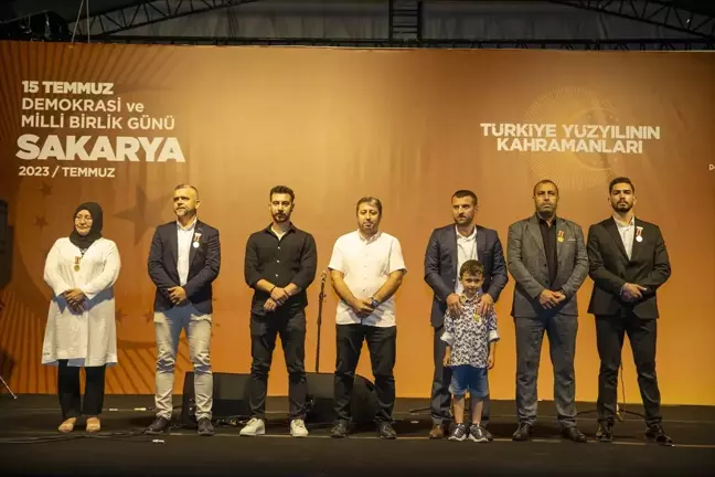 Sakarya'da 15 Temmuz Demokrasi ve Milli Birlik Günü Programı Düzenlendi