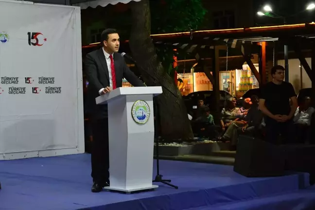 Yahyalı'da 15 Temmuz Demokrasi ve Milli Birlik Günü Etkinliği