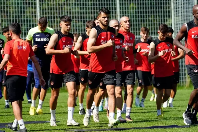 Gaziantep FK, Bolu'da yeni sezon hazırlıklarını sürdürüyor