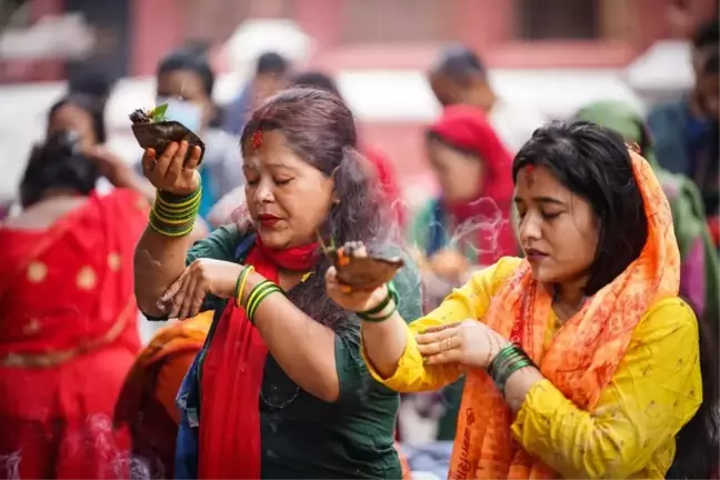 Nepal'de Shrawan Ayı Kutlamaları