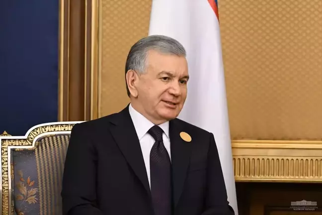 Özbekistan Cumhurbaşkanı Şevket Mirziyoyev, Orta Asya-Körfez Arap Ülkeleri İşbirliği Konseyi Zirvesi'ni Özbekistan'da yapılmasını önerdi