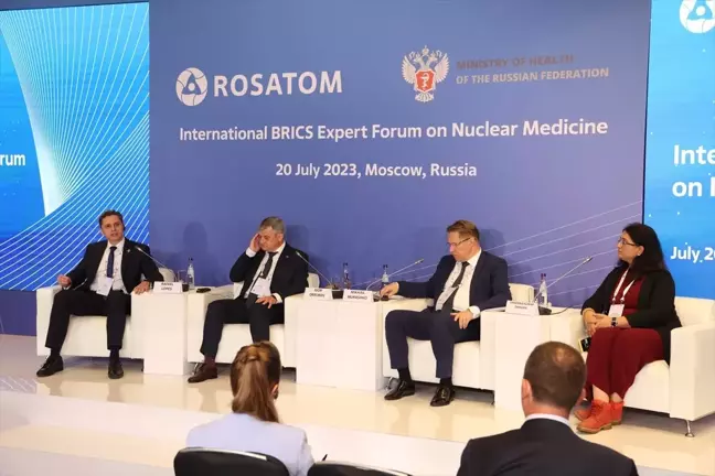 BRICS Uluslararası Nükleer Tıp Uzman Forumu Moskova'da düzenlendi