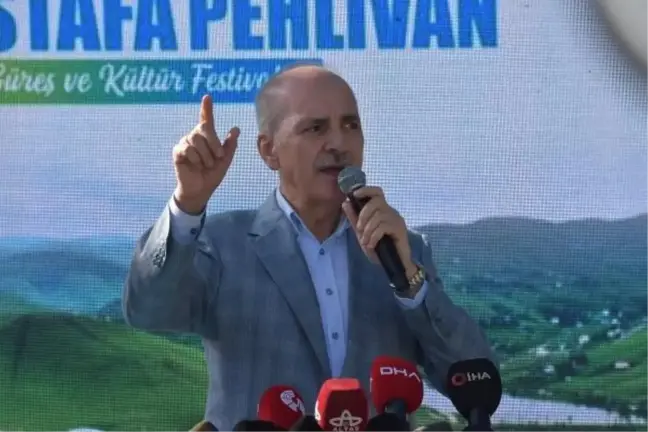 TBMM Başkanı Numan Kurtulmuş Aybastı Perşembe Yaylası'nda konuştu