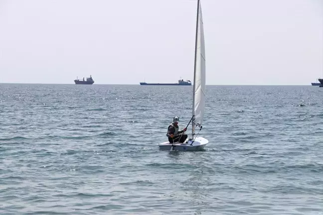 Ukraynalı Milli Sporcu Türkiye'de Antrenmanlara Devam Ediyor