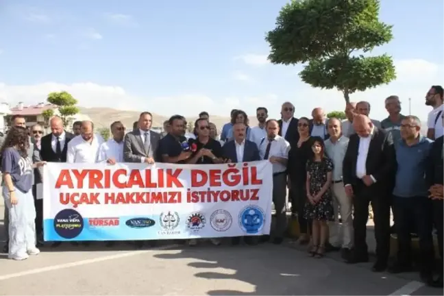 Van'da Uçak Seferlerinin Azlığı Nedeniyle Sıkıntılar Yaşanıyor