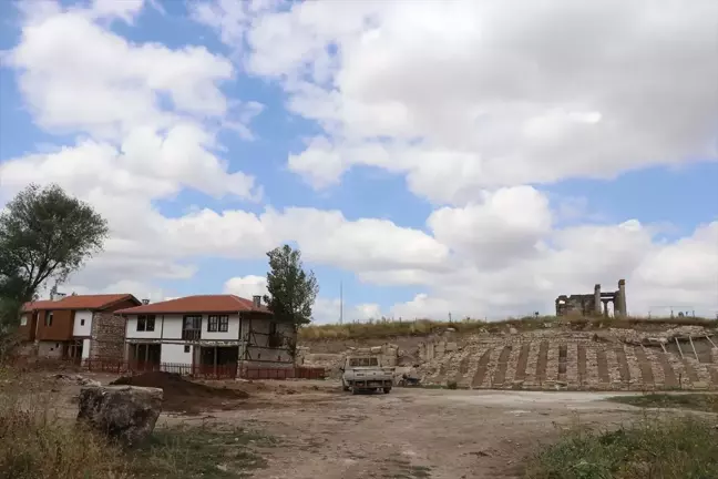 Aizanoi Antik Kenti'nde Osmanlı ve Roma kültürü bir arada