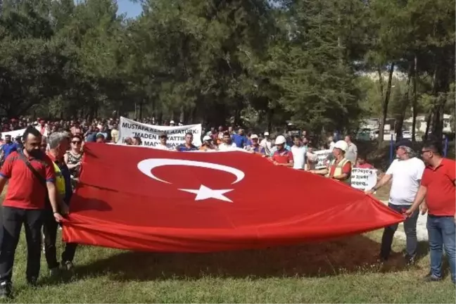 Yeniköy Kemerköy Termik Santral çalışanları: Kaderimizle ilgili başkalarının karar vermesine müsaade etmeyeceğiz