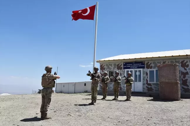Şehit Bebek Bedirhan Karakaya Üs Bölgesi'nde Vatan Nöbeti
