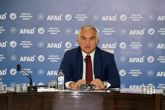 Bakan Ersoy, Hatay'daki tarihi yapılarla ilgili yürütülecek çalışmaları anlattı Açıklaması