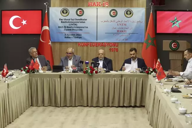 HAK-İŞ Genel Başkanı Mahmut Arslan, UNTM ile İşbirliği Yapacak