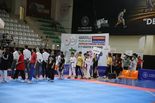 Anadolu Yıldızlar Ligi Tekvando Yarı Final Müsabakaları Mardin'de Başladı