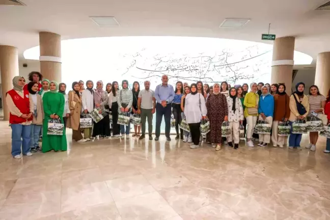 Samsun Canik Belediye Başkanı İbrahim Sandıkçı, Hataylı gençleri ağırladı