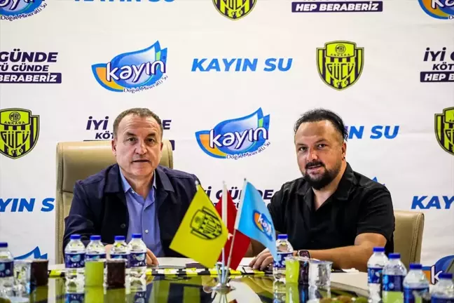 MKE Ankaragücü Kulübü, Kayın Su ile sponsorluk anlaşmasını yeniledi