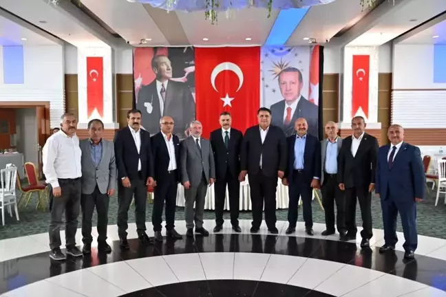 Erzurum'a atanan Vali Mustafa Çiftçi için veda yemeği