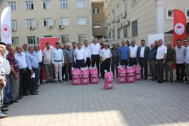 Kilis'te 450 Depremzede Çiftçiye Organik Gübre Dağıtıldı