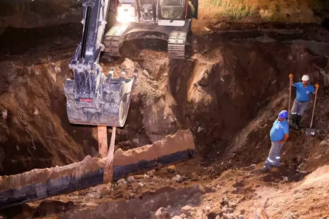 Nevşehir Belediyesi İçme Suyu Ana İsale Hattını Yeniledi