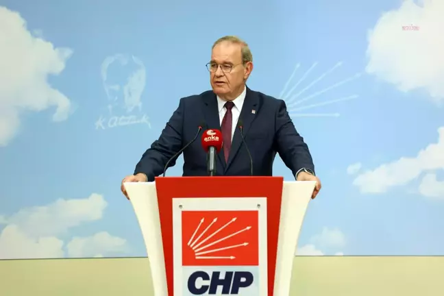 CHP Sözcüsü Faik Öztrak: Tulumbada su bitti, ekonomi yavaşlayacak