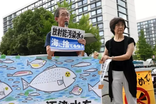 Japon Vatandaşlar Nükleer Kirli Suyun Okyanusa Boşaltılmasını Durdurmak İçin Dava Açacak
