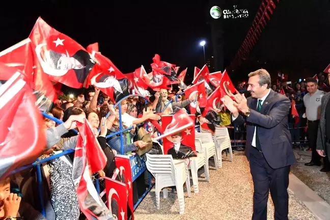 Çukurova Belediyesi'nden 30 Ağustos Zafer Bayramı Kutlamaları ve Toplu Açılış Töreni