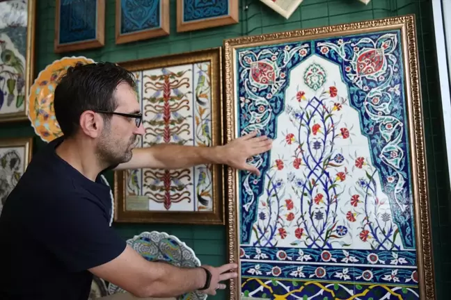 Çini Sanatında 15 Yılda 300 Eser Ortaya Konuldu
