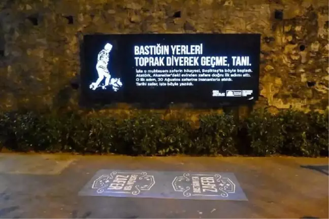 Beşiktaş Belediyesi'nden 'Bastığın Yer Zafer' projesi