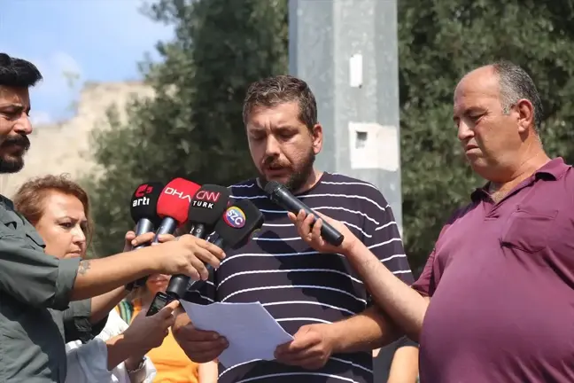 Yedikule Bostancıları Derneği İBB'yi Protesto Etti