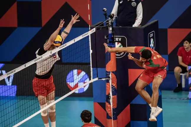 A Milli Erkek Voleybol Takımı Portekiz'e 3-2 Yenildi