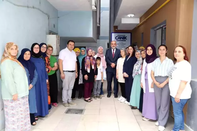 Canik Belediyesi Hanım Konakları'nda Mesleki Eğitimler Devam Ediyor