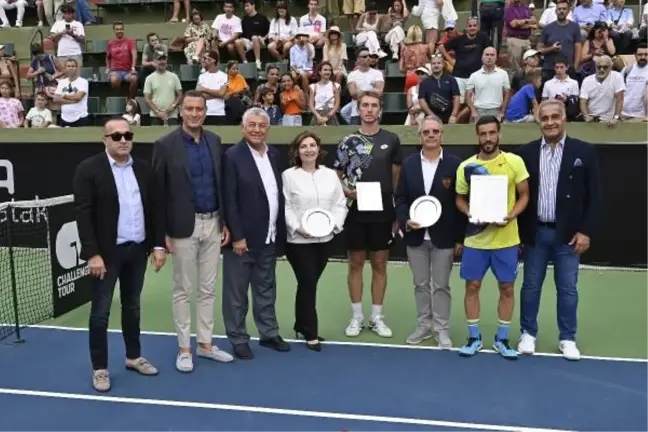 İstanbul Challenger 75. TED Open Tenis Turnuvası'nda şampiyon belli oldu