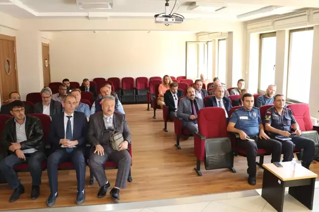 Havza'da Okul Güvenliği Toplantısı Yapıldı