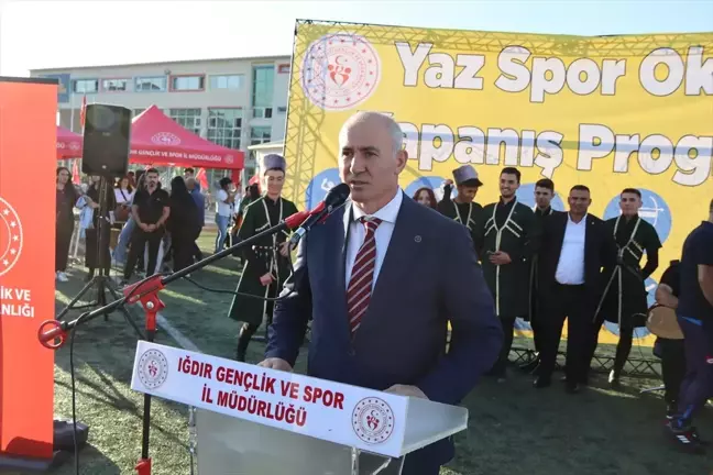 Iğdır'da Yaz Spor Okulları Tamamlandı