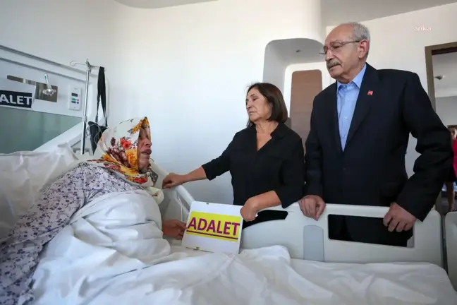 Kılıçdaroğlu, Emine Şenyaşar'ı Ziyaret Etti: