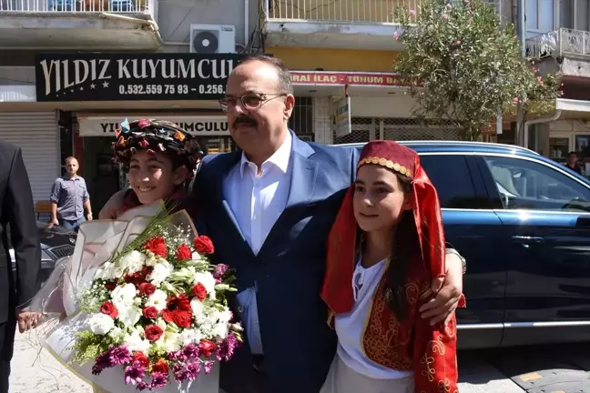 Aydın Valisi Canbolat, Germencik ilçesinde ziyaretlerde bulundu