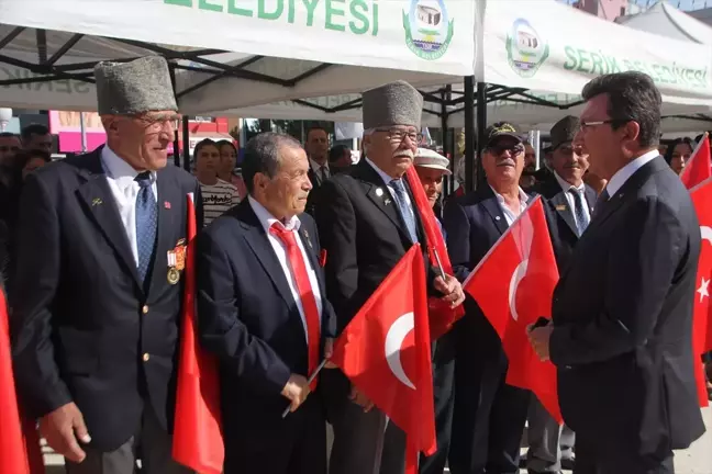 Serik'te Gaziler Günü kutlandı