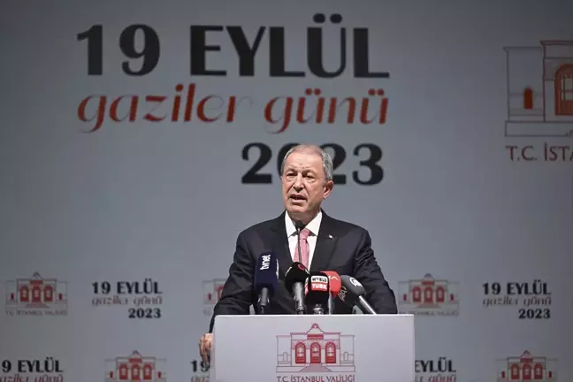 TBMM Milli Savunma Komisyonu Başkanı Akar, İstanbul'da Gaziler Günü etkinliğinde konuştu Açıklaması